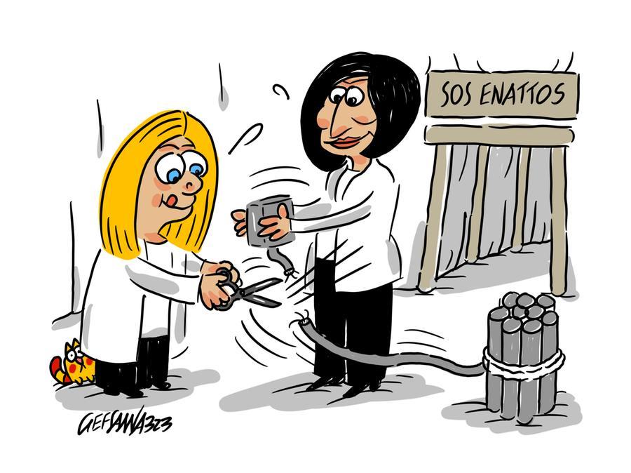 La vignetta di Gef: la premier Meloni sostiene Lula per l’Einstein Telescope
