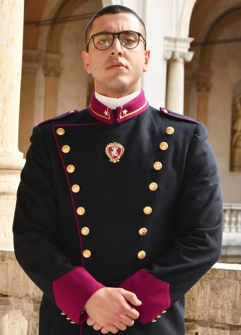 Accademia di Modena.Giacomo, i sogni nel giuramento «Aspiro a essere un esempio» 