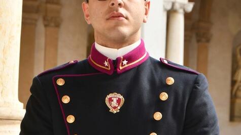 Accademia di Modena.Giacomo, i sogni nel giuramento «Aspiro a essere un esempio»