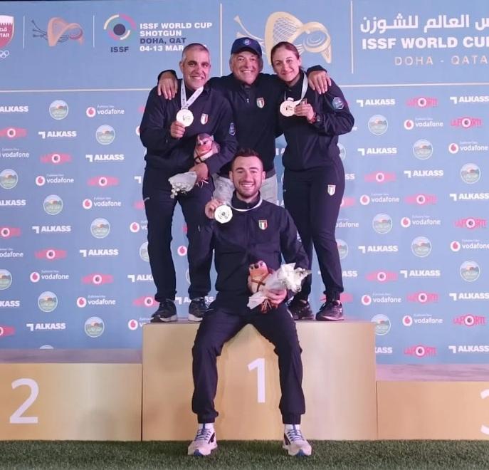 Gabriele Rossetti sul tetto del mondo, oro ai Mondiali di Doha