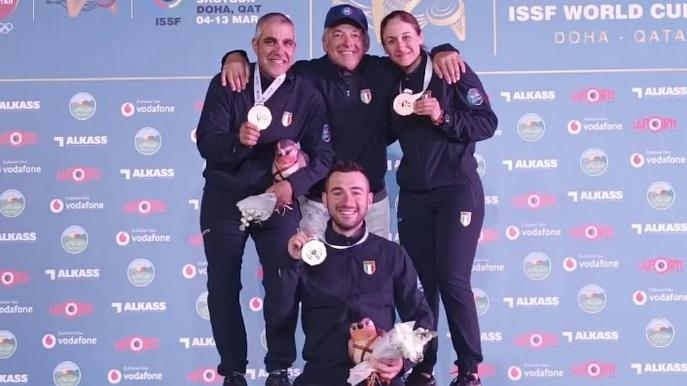 Gabriele Rossetti sul tetto del mondo, oro ai Mondiali di Doha