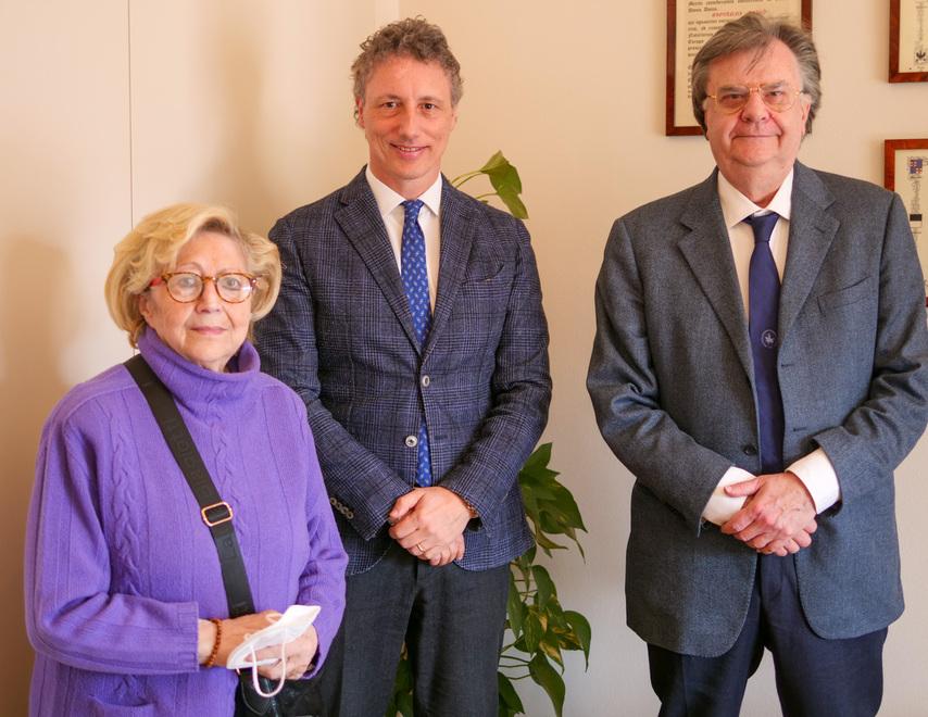 Dona centomila euro all’Unimore in memoria del marito scomparso