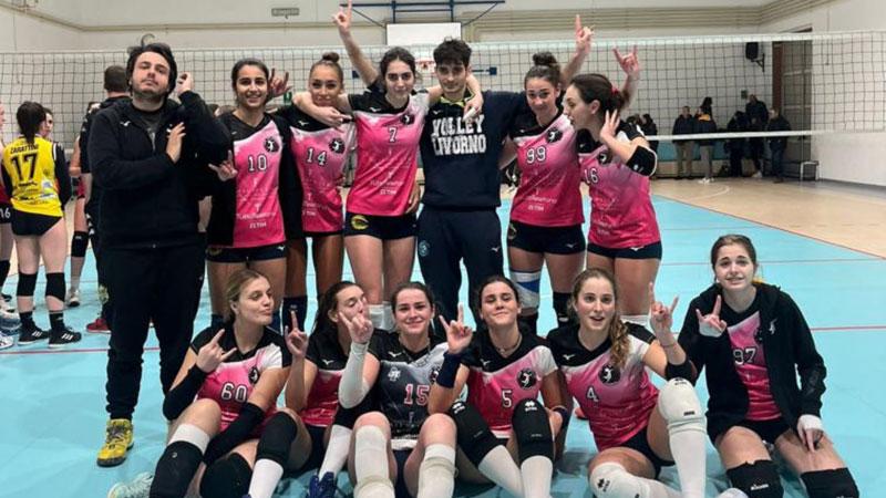 Che impresa l’Under 18 del Volley Livorno: sconfitta la capolista