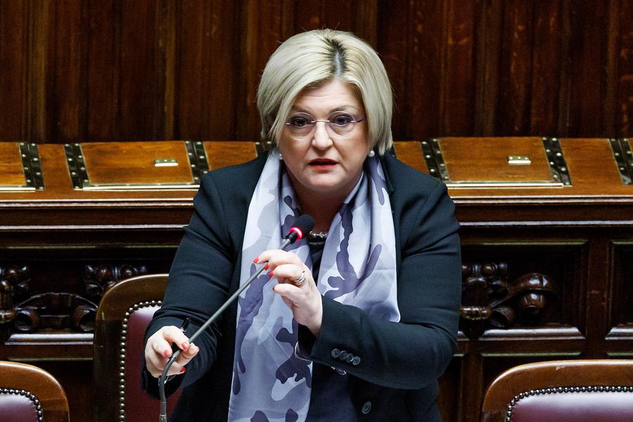 La ministra Marina Calderone