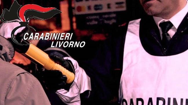 Un controllo alcol test dei militari