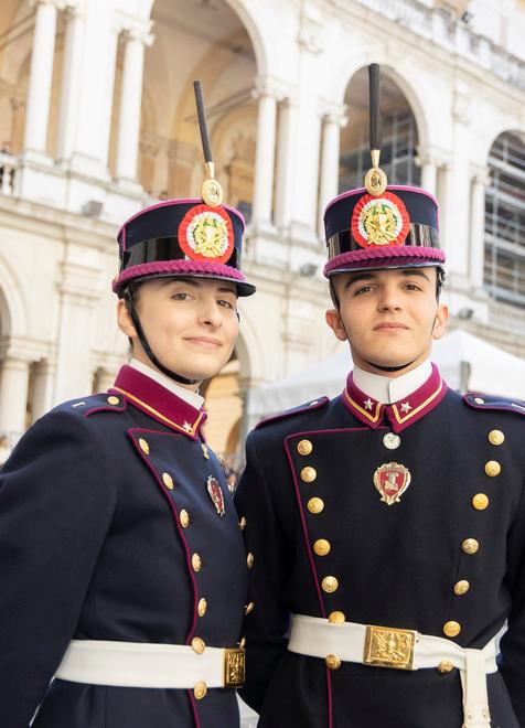 Accademia di Modena, il giuramento visto dagli occhi di due giovani «Atto di responsabilità. Siamo una famiglia» 