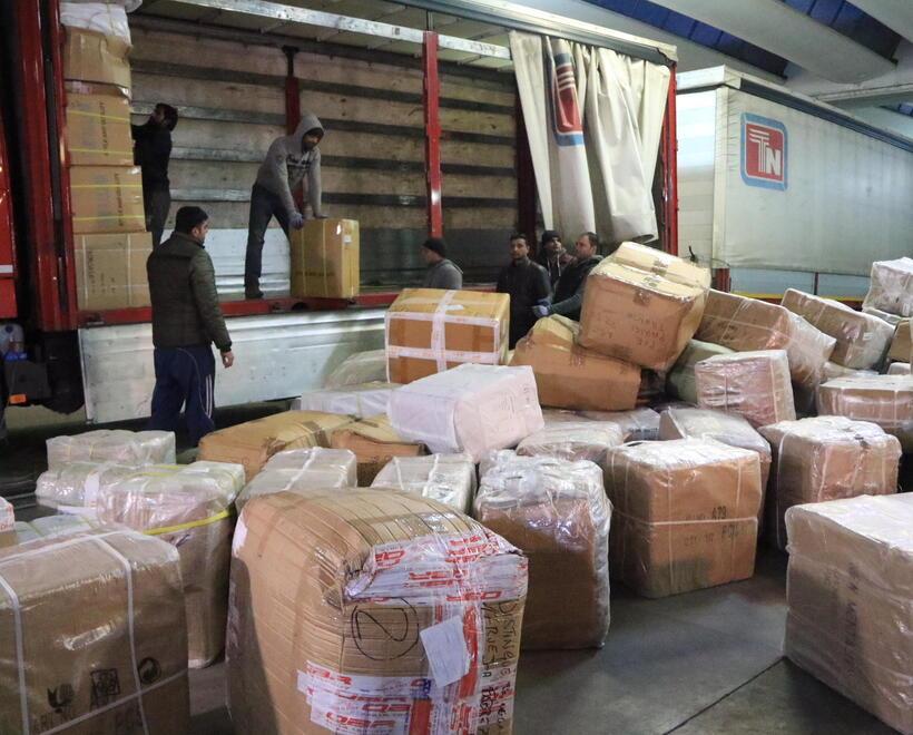 Gennaio 2018 il blitz durante l’operazione China Truck della polizia