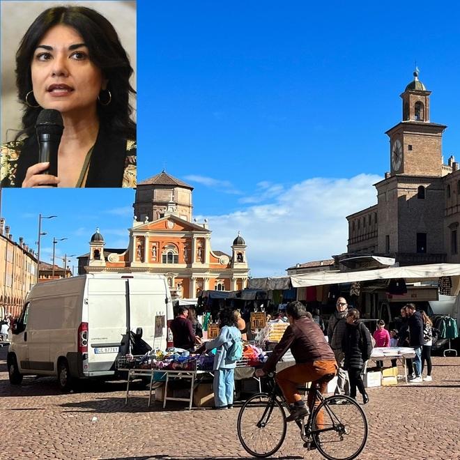 A Carpi la protesta degli ambulanti. La vicesindaco Gasparini: «Sempre comunicato i cambiamenti con largo anticipo» 