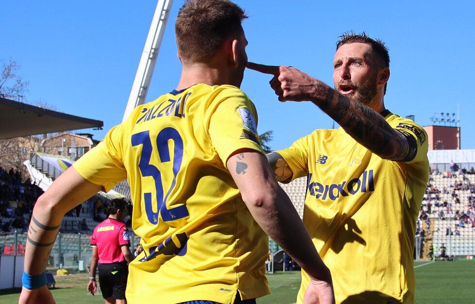 Tremolada per Strizzolo, riecco il Modena Contro il Pisa una  vittoria che vale doppio