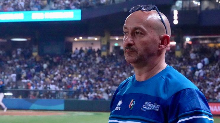 Massimo  Baldi a bordo campo