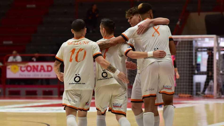 Serie A, convincente vittoria del Futsal