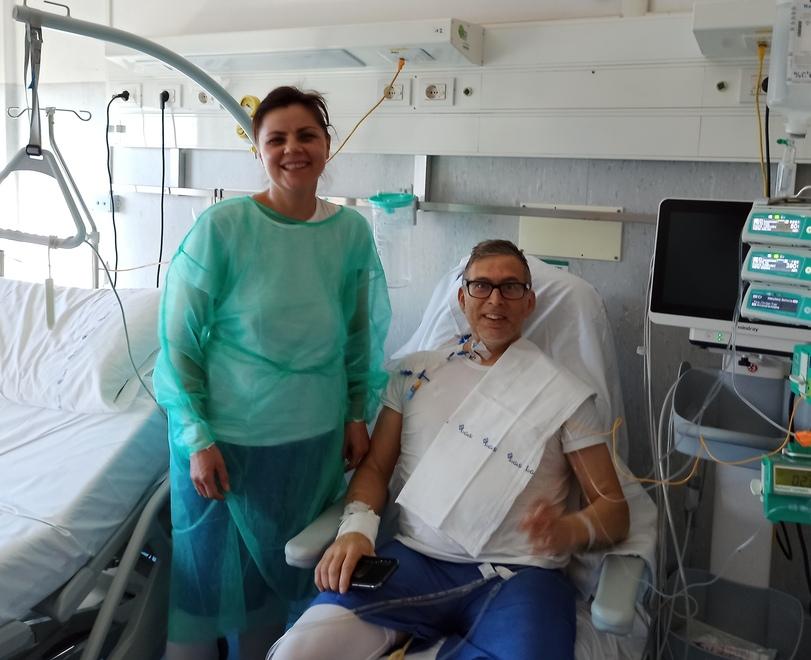 Ferrara, dopo il trapianto del rene Davide e Tania stanno bene