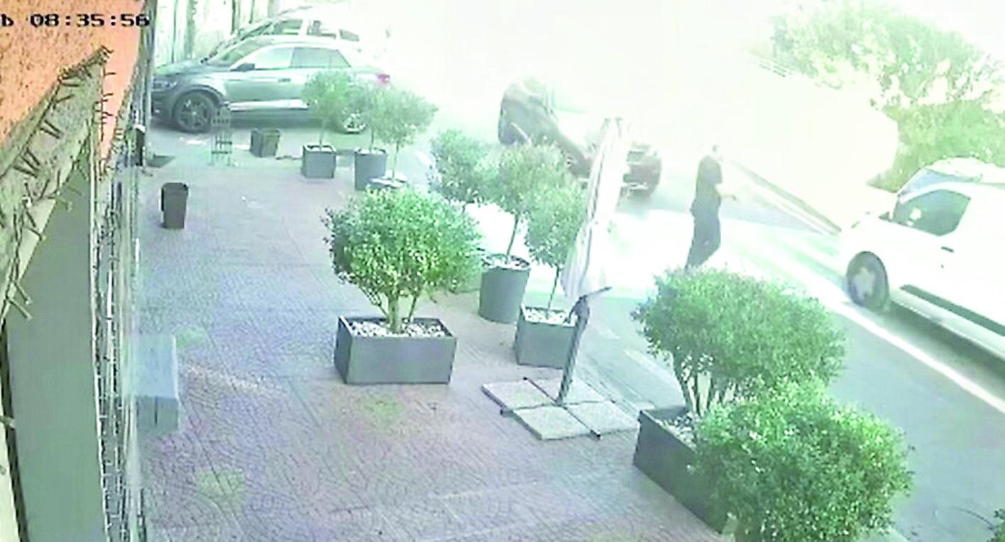 La sequenza dell'investimento era stata ripresa da una telecamera