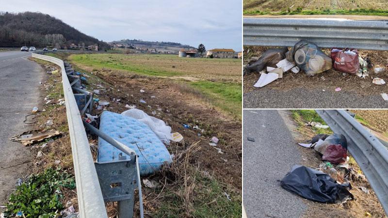 Empoli, la 429 è la strada dei rifiuti: ora si pensa alle telecamere