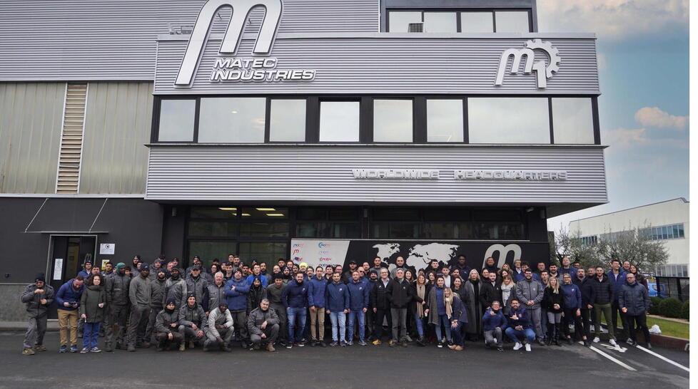 Matec Industries, un’azienda che dà lavoro a 250 persone: «Siamo partiti da zero, ora continuiamo a crescere»