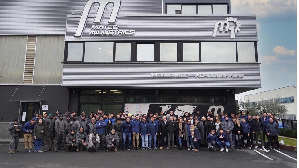 Matec Industries, un’azienda che dà lavoro a 250 persone: «Siamo partiti da zero, ora continuiamo a crescere»