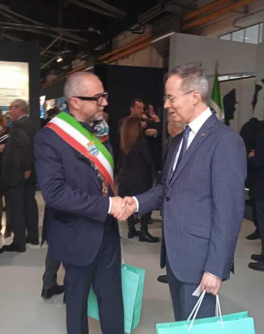 Pontedera, la Marina Militare al Museo Piaggio negli scatti di Sestini 