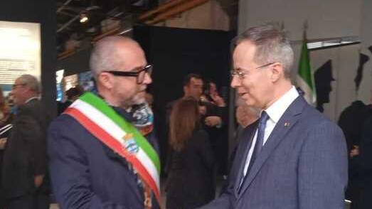 Pontedera, la Marina Militare al Museo Piaggio negli scatti di Sestini