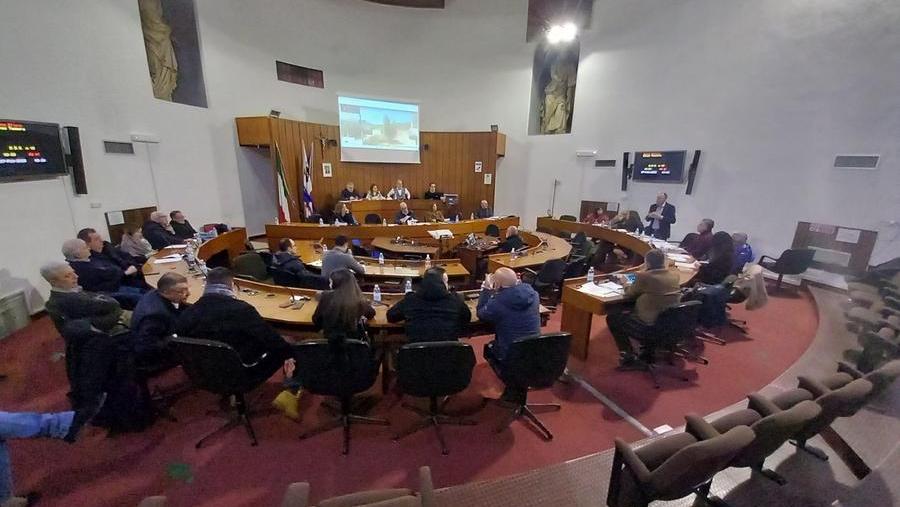 Una recente seduta del consiglio comunale a Oristano