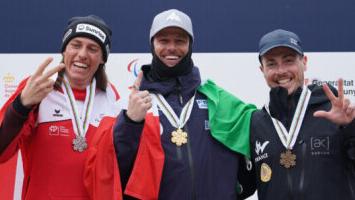 Luchini è campione del mondo nello snowboard paralimpico