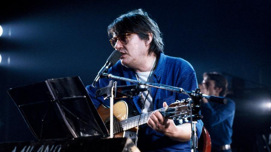 Il cantautore Fabrizio De André