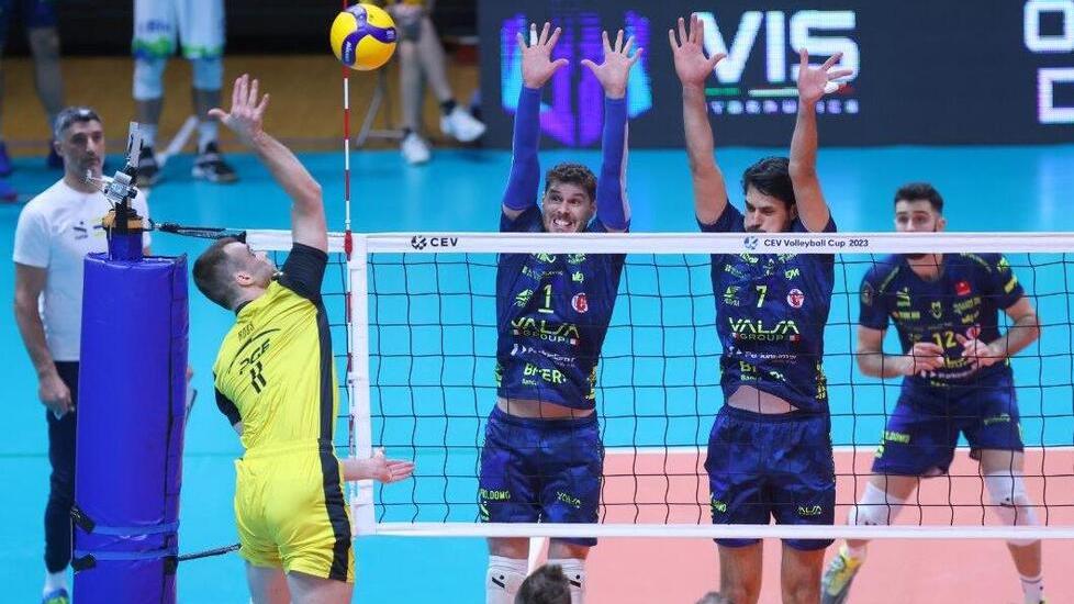 Coppa Cev. Bruno spinge Modena volley