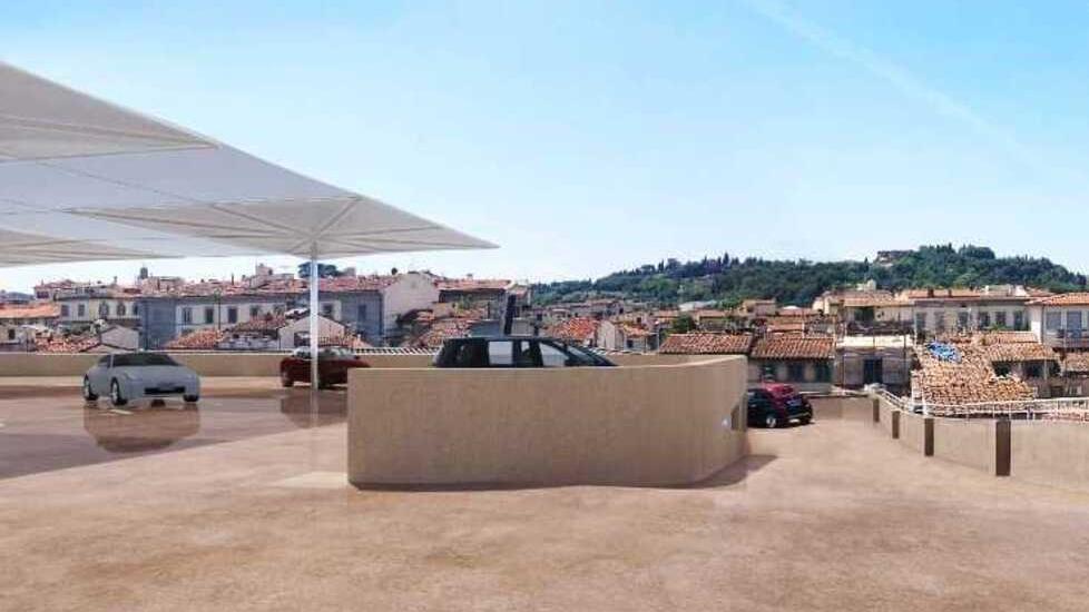 Firenze, eventi vista Duomo nel parking: la terrazza sarà destinata a serate chic