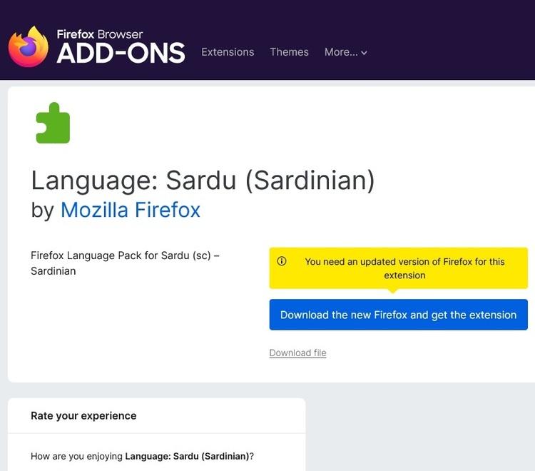 Firefox parla in sardo: la missione di Sardware per diffondere la limba sul web