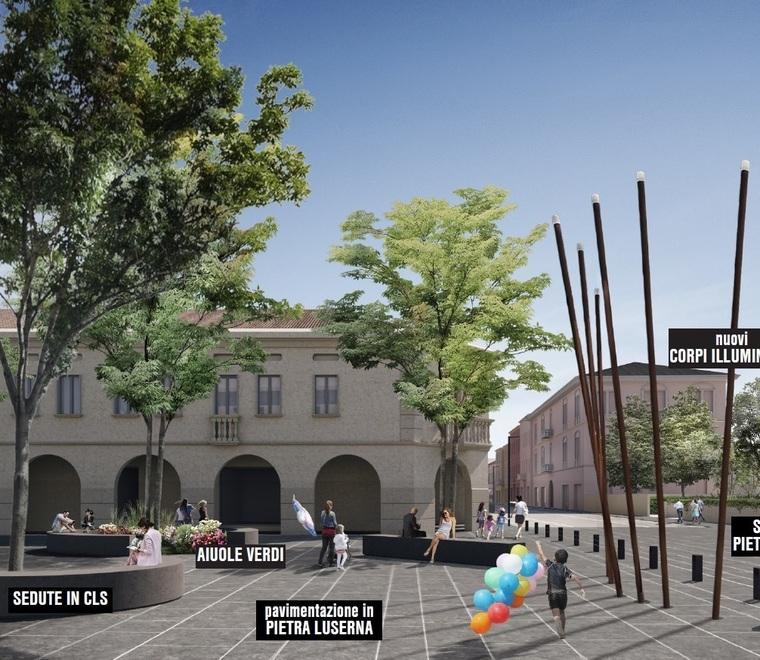 &nbsp;Via Garibaldi e piazza Roma: così cambia il cuore di Concordia 