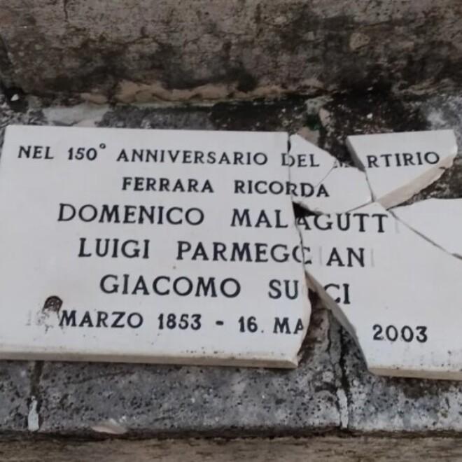 Ferrara. A 170 anni di distanza i tre martiri sono ormai stati dimenticati 