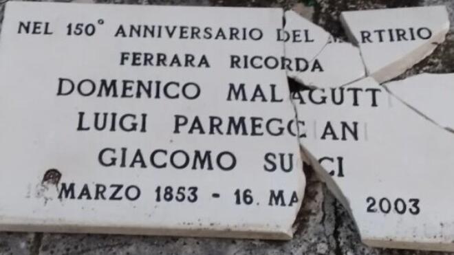 Ferrara. A 170 anni di distanza i tre martiri sono ormai stati dimenticati