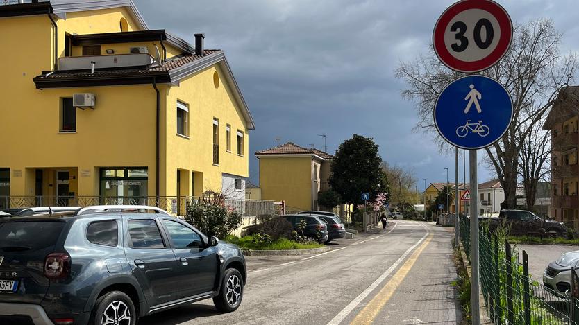 Porotto ai 30 orari adesso è realtà. Contenti e perplessi «Qui è la Formula 1»