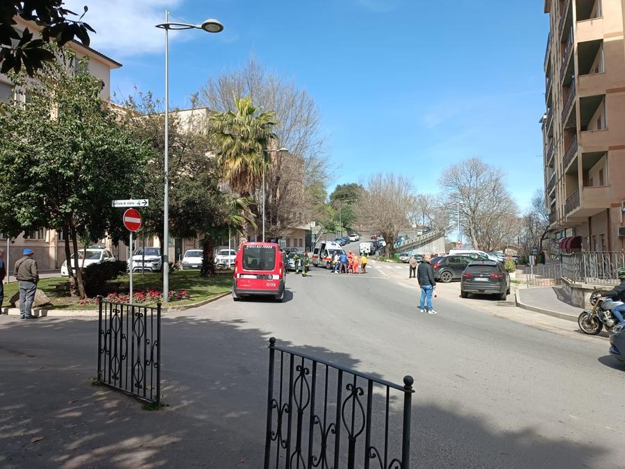 Ozieri, donna investita da un’auto in via Vittorio Veneto
