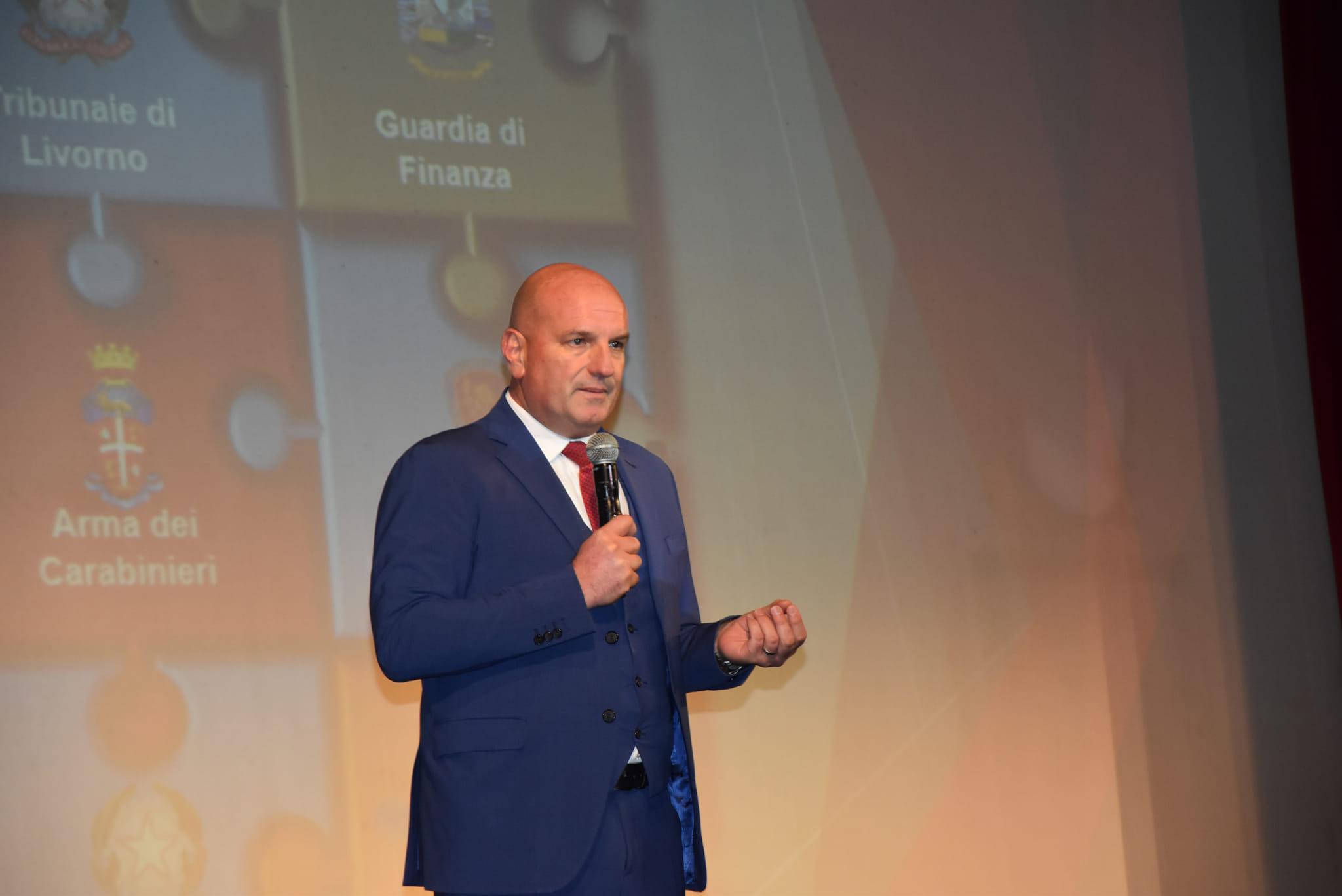 Il questore di Livorno, Roberto Massucci