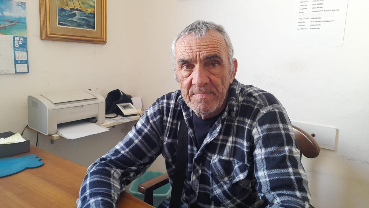 Il presidente del centro anziani "Zanni Nadea" di Corea, Luciano Raglianti