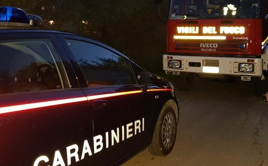 Dà fuoco alla casa della ex moglie, arrestato un 50enne
