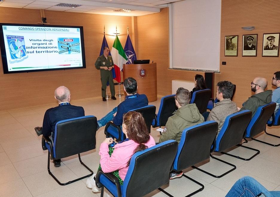 Poggio Renatico, la base che non dorme mai