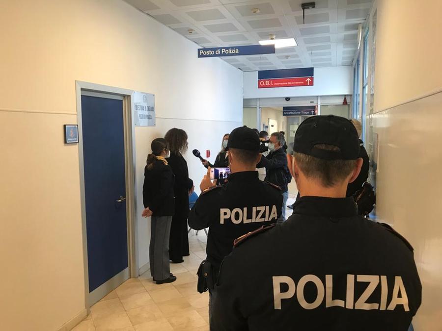 Di nuovo attivo il posto fisso di polizia all’ospedale Brotzu