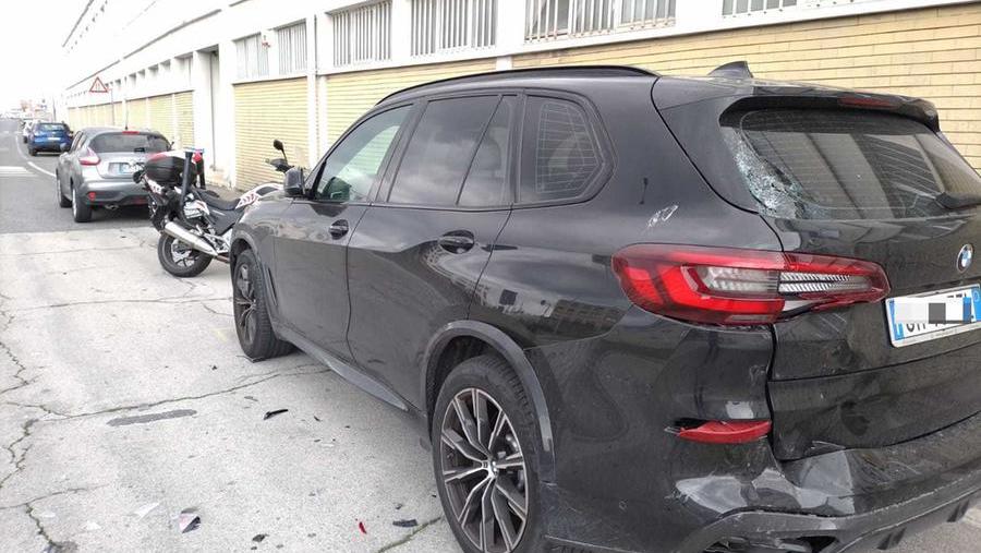 L'auto dove è morto il settantaquattrenne (foto Daniele Stefanini/Silvi)
