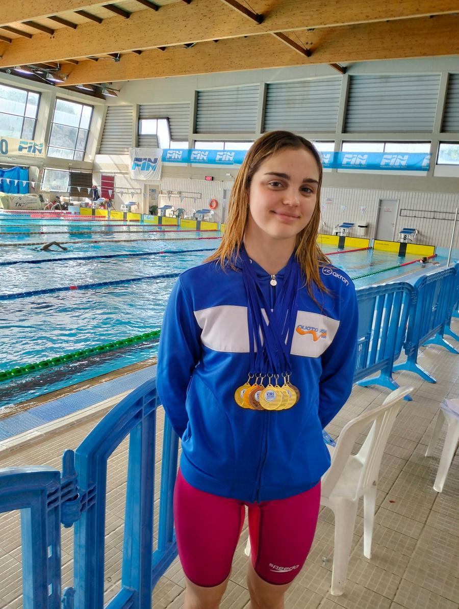 
	La plurimedagliata Giulia Meucci

