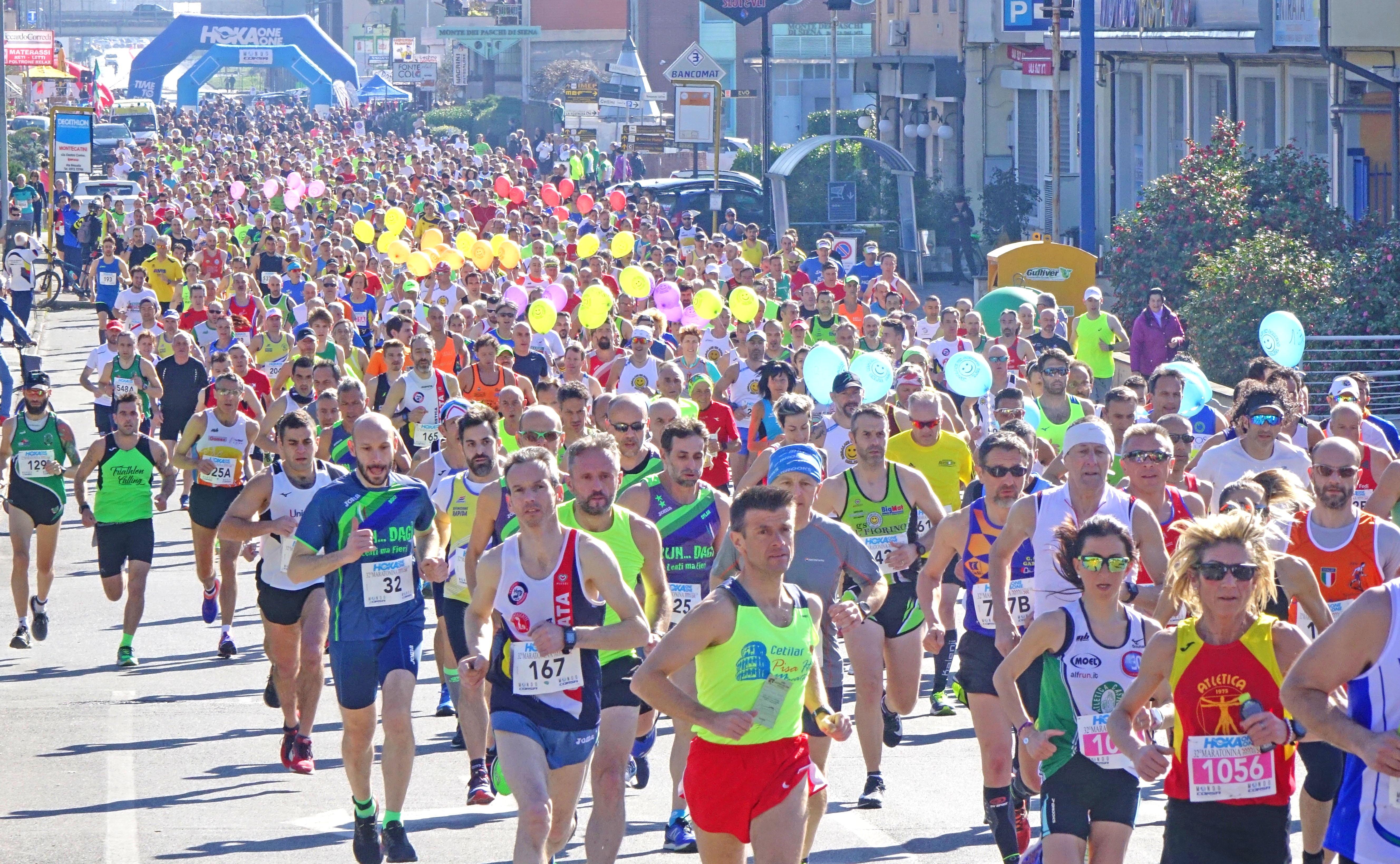 Domenica si corre la Maratonina