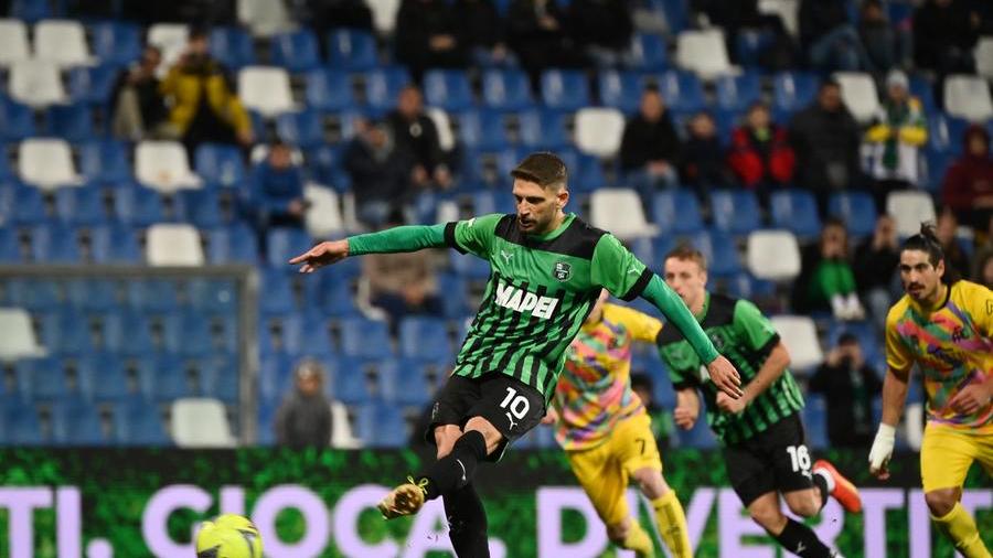 Berardi-gol, il Sassuolo vince la quarta di fila