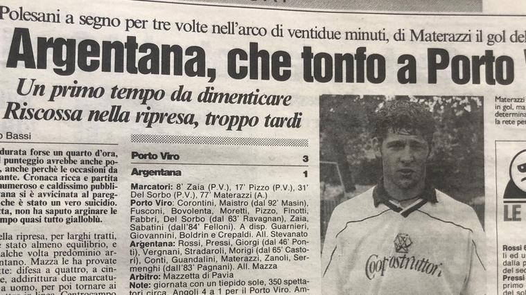Il calcio è protagonista nel Gf Vip 7. Parla Materazzi, ex dell’Argentana