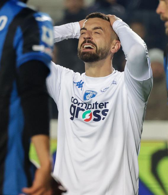 L’Empoli resta dentro il tunnel a Bergamo arriva il quarto ko 