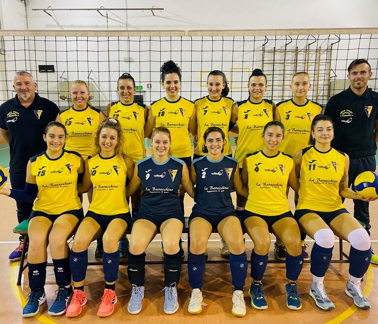 La squadra della Jenco che alle 21 ospita il Follonica