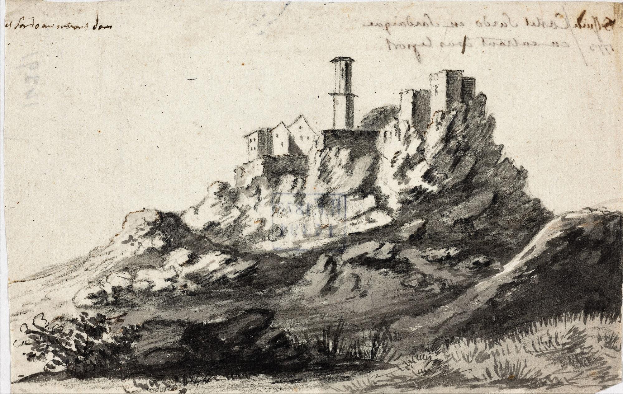 In cinque disegni custoditi al Louvre la Castelsardo del 1700