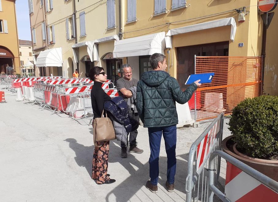 Carpi «Assessore, siamo in difficoltà Quando terminerà il cantiere?» 