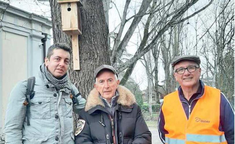 Pieve di Cento, il senso di Gervasio per l’ambiente: «Con i miei nidi salvo gli uccelli»