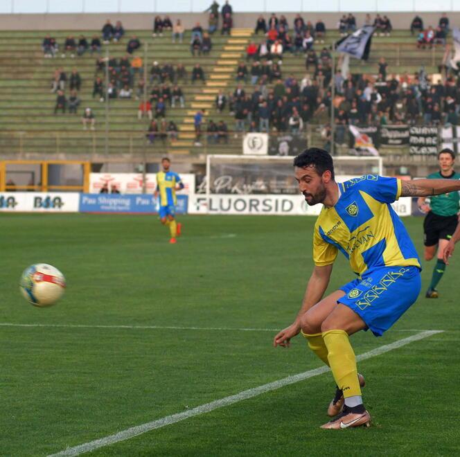 Un momento della gara (foto dalla Nuova Sardegna)