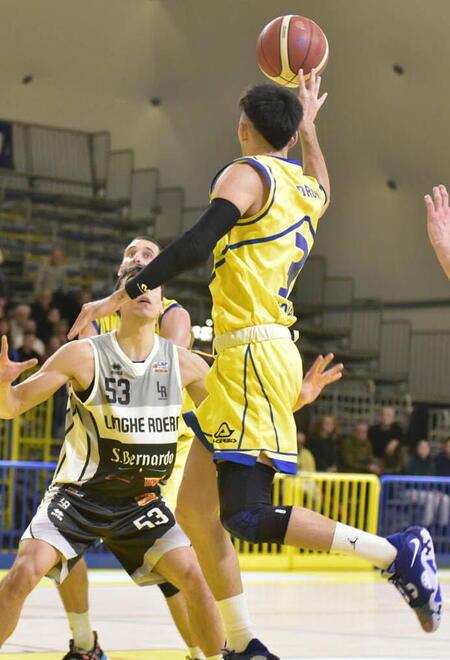 Pedroni in azione (foto Paolo Barlettani)